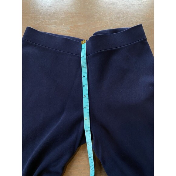 Max Studio Weekend Medium Blue Pants Leggings Pull On Ponte Knit Women's - Picture 8 of 9